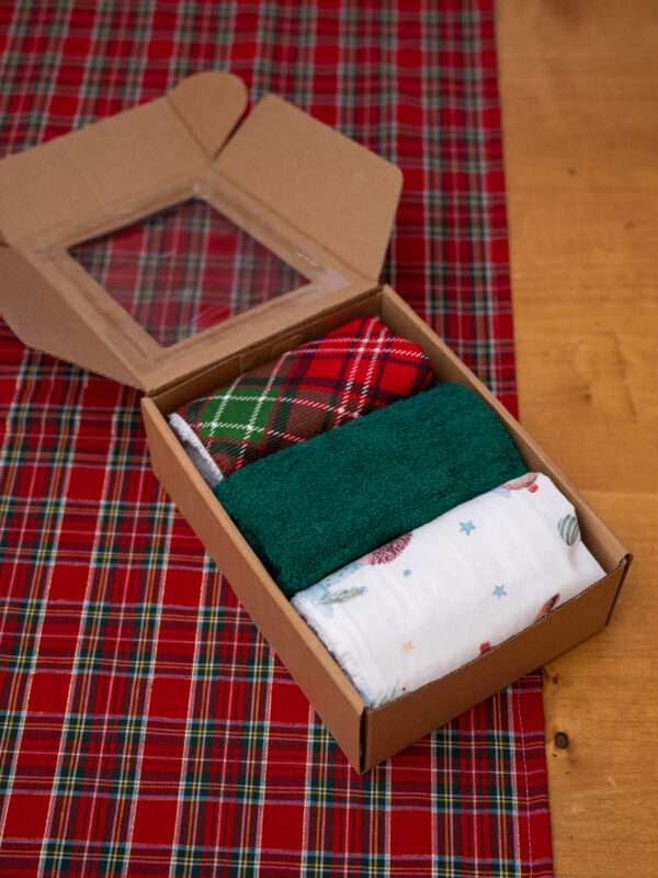 Christmas Home Box Green